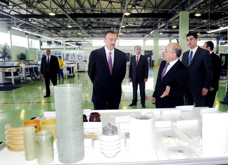 President of Azerbaijan inaugurates a number of factories in Sumgait (UPDATE)(PHOTO)
