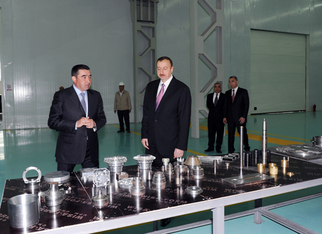President of Azerbaijan inaugurates a number of factories in Sumgait (UPDATE)(PHOTO)