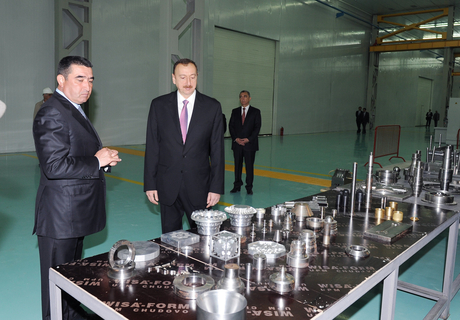 President of Azerbaijan inaugurates a number of factories in Sumgait (UPDATE)(PHOTO)