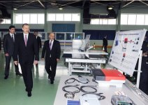 President of Azerbaijan inaugurates a number of factories in Sumgait (UPDATE)(PHOTO)