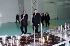 President of Azerbaijan inaugurates a number of factories in Sumgait (UPDATE)(PHOTO)