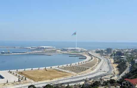Azerbaijani President inspects work carried out in Baku on reconstruction and repair (PHOTO)