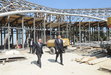 Azerbaijani President inspects work carried out in Baku on reconstruction and repair (PHOTO)