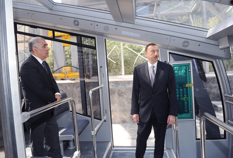 Azerbaijani President inspects work carried out in Baku on reconstruction and repair (PHOTO)