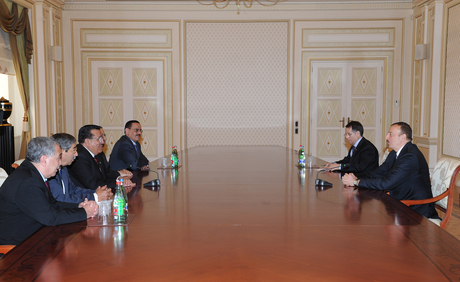 Azerbaijani President receives first deputy chairman of Jordan`s Upper House of Parliament