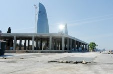 Azerbaijani President inspects work carried out in Baku on reconstruction and repair (PHOTO)