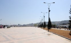 Azerbaijani President inspects work carried out in Baku on reconstruction and repair (PHOTO)