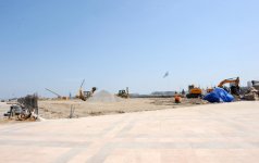 Azerbaijani President inspects work carried out in Baku on reconstruction and repair (PHOTO)