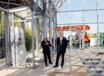 Azerbaijani President inspects work carried out in Baku on reconstruction and repair (PHOTO)