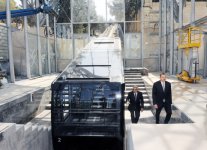 Azerbaijani President inspects work carried out in Baku on reconstruction and repair (PHOTO)