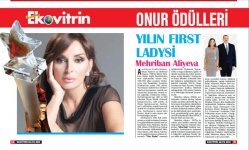 Mehriban Aliyeva becomes winner in "First Lady of the Year" category of authoritative Turkish magazine