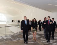 President Ilham Aliyev and his spouse inspects construction work at several places in Baku (PHOTO)