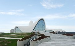 Azerbaijani President and his spouse opens Heydar Aliyev Center (PHOTO)