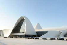 Azerbaijani President and his spouse opens Heydar Aliyev Center (PHOTO)