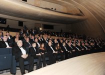 Azerbaijani President and his spouse opens Heydar Aliyev Center (PHOTO)