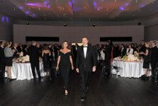 Azerbaijani President and his spouse opens Heydar Aliyev Center (PHOTO)