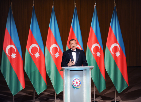 Azerbaijani President and his spouse opens Heydar Aliyev Center (PHOTO)