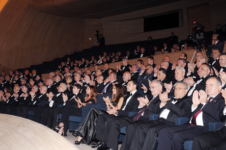 Azerbaijani President and his spouse opens Heydar Aliyev Center (PHOTO)