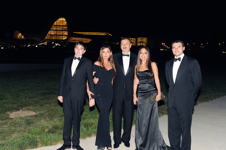 Azerbaijani President and his spouse opens Heydar Aliyev Center (PHOTO)