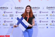 Representative of Finland on "Eurovision" held a press conference (PHOTO)