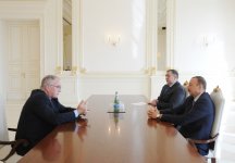 Azerbaijani President receives president of International Cycling Union
