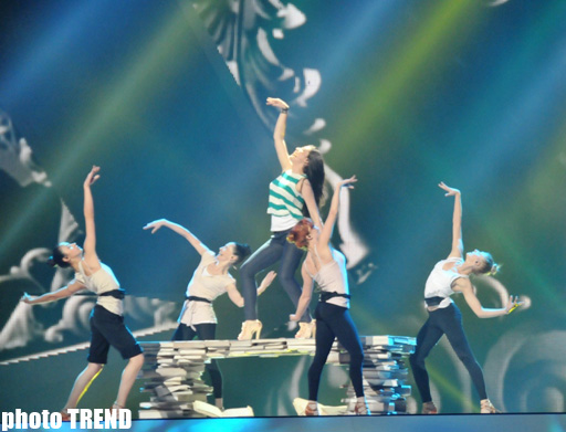 Baku Crystal Hall hosts Cyprus representative's rehearsal (PHOTO)