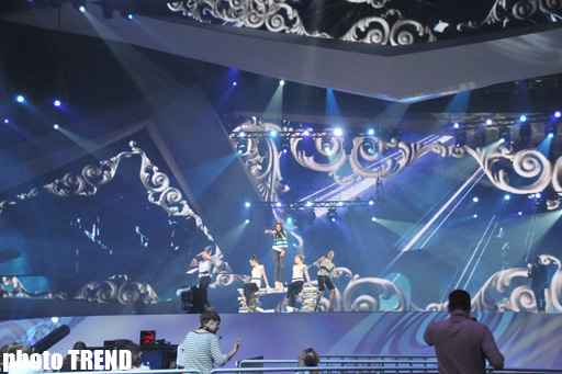 Baku Crystal Hall hosts Cyprus representative's rehearsal (PHOTO)