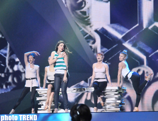 Baku Crystal Hall hosts Cyprus representative's rehearsal (PHOTO)