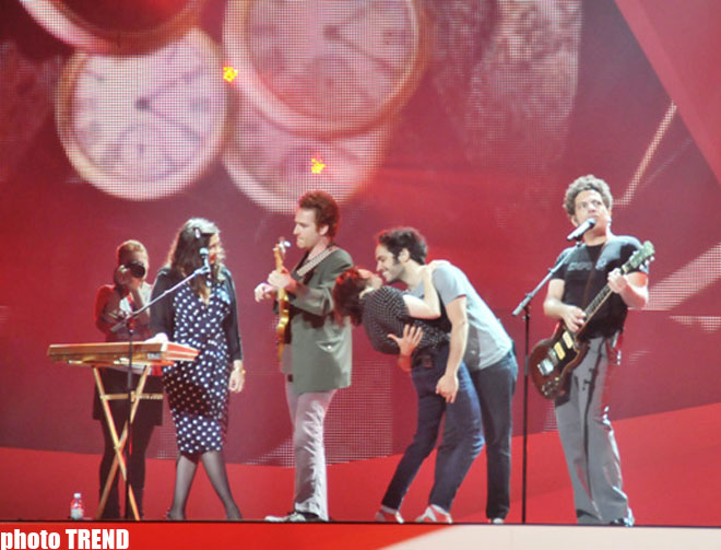 Baku hosts rehearsal of Israeli participants of Eurovision 2012 (PHOTO)