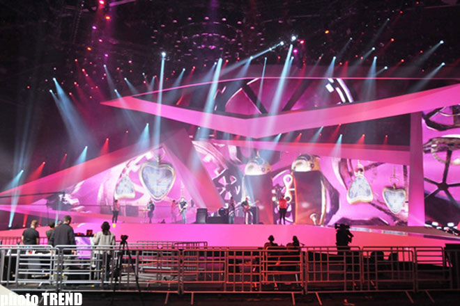 Baku hosts rehearsal of Israeli participants of Eurovision 2012 (PHOTO)