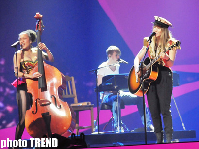 Danish entry at Eurovision hopes her song will reach every heart (PHOTO)