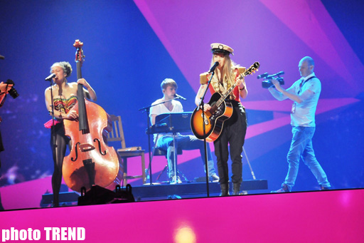 Danish entry at Eurovision hopes her song will reach every heart (PHOTO)