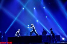 Swedish Eurovision 2012 contestant performs at Baku Crystal Hall stage (PHOTO)