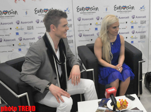 Eurovision 2012 Iceland representatives loved Baku at first sight (PHOTO)