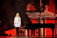 Eurovision-2012 Bosnian and Norwegian participants hold rehearsals in Baku (PHOTO)
