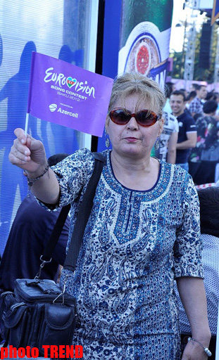 Thousands of people in Baku to watch Eurovision 2012 grand final at National Seaside Park (PHOTO)