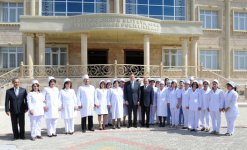 Azerbaijani President inaugurates Zarifa Aliyeva Nakhchivan Polyclinic (PHOTO)