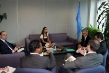 Vice-President of Heydar Aliyev Foundation Leyla Aliyeva visits Geneva (PHOTO)