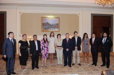 Azerbaijan’s first lady meets chairperson of Columbian Senate`s second constitutional committee (PHOTO)
