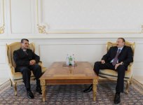Azerbaijani President receives outgoing Iranian ambassador