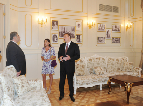 Azerbaijani President opens Palace of Marriage after major overhaul (PHOTO)