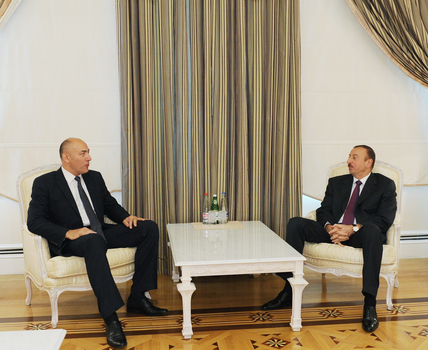 Azerbaijani President receives outgoing Lithuanian ambassador
