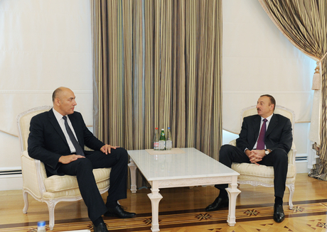 Azerbaijani President receives outgoing Lithuanian ambassador