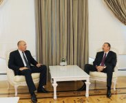 Azerbaijani President receives outgoing Lithuanian ambassador