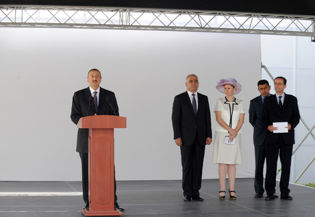 New cement plant opened in Baku (PHOTO)