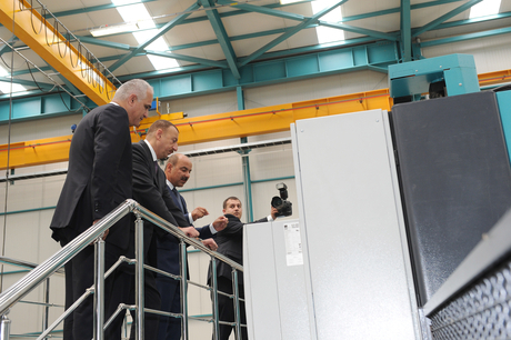 Azerbaijani President inaugurates Garadag Metal Constructions Plant (PHOTO)