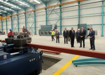 Azerbaijani President inaugurates Garadag Metal Constructions Plant (PHOTO)
