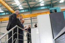 Azerbaijani President inaugurates Garadag Metal Constructions Plant (PHOTO)