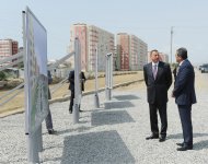 President Ilham Aliyev visits site of new park to be built in Sahil district of Garadagh region (PHOTO)