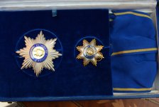 Awarding ceremony of Azerbaijani and Tajik presidents held (PHOTO)